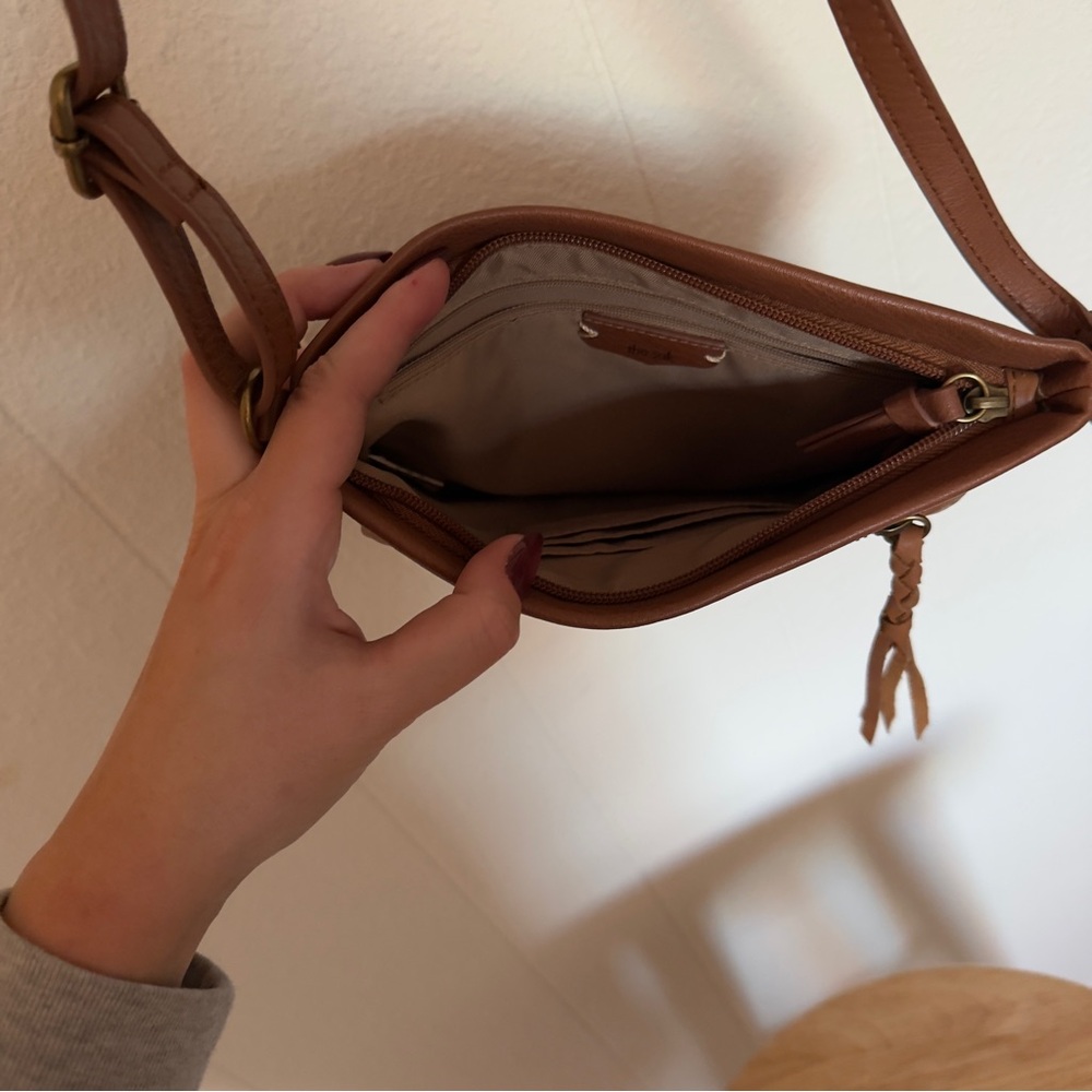 The Sak Tan Floral Embossed Crossbody Bag | Stylish & Functional - Picture 6 of 8